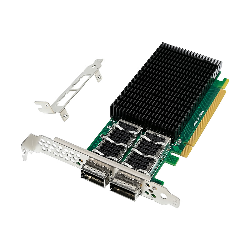 Karta kontrolera PCIe4.0 X16 z – 100Gbe Qsfp28 Network Card recenzja i cena